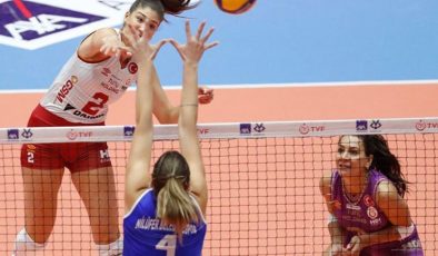 Galatasaray HDI Sigorta, Nilüfer Belediyespor’a mağlup oldu! Galatasaray HDI Sigorta – Nilüfer Belediyespor: 2-3