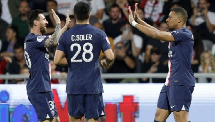 Ligue 1’de PSG, Ajaccio’yu 3 golle geçti!