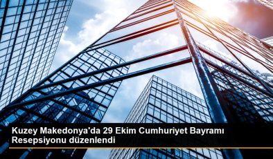 Kuzey Makedonya’da 29 Ekim Cumhuriyet Bayramı Resepsiyonu düzenlendi