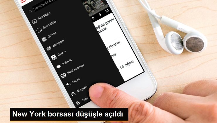 New York borsası düşüşle açıldı